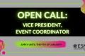 Image of Coordinator Open Call - Vice President & Event Coordinator