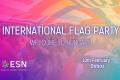 Image of International Flag Party