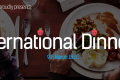 International Dinner Facebook cover photo