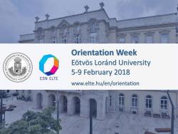 Facebook cover photo of the event called Orientation Week for International Students.